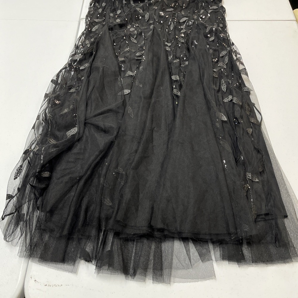 Ever Pretty Dress Womens 3XL Black Sequin Sheer Mesh Overlay Maxi Event Fairy - Picture 10 of 14
